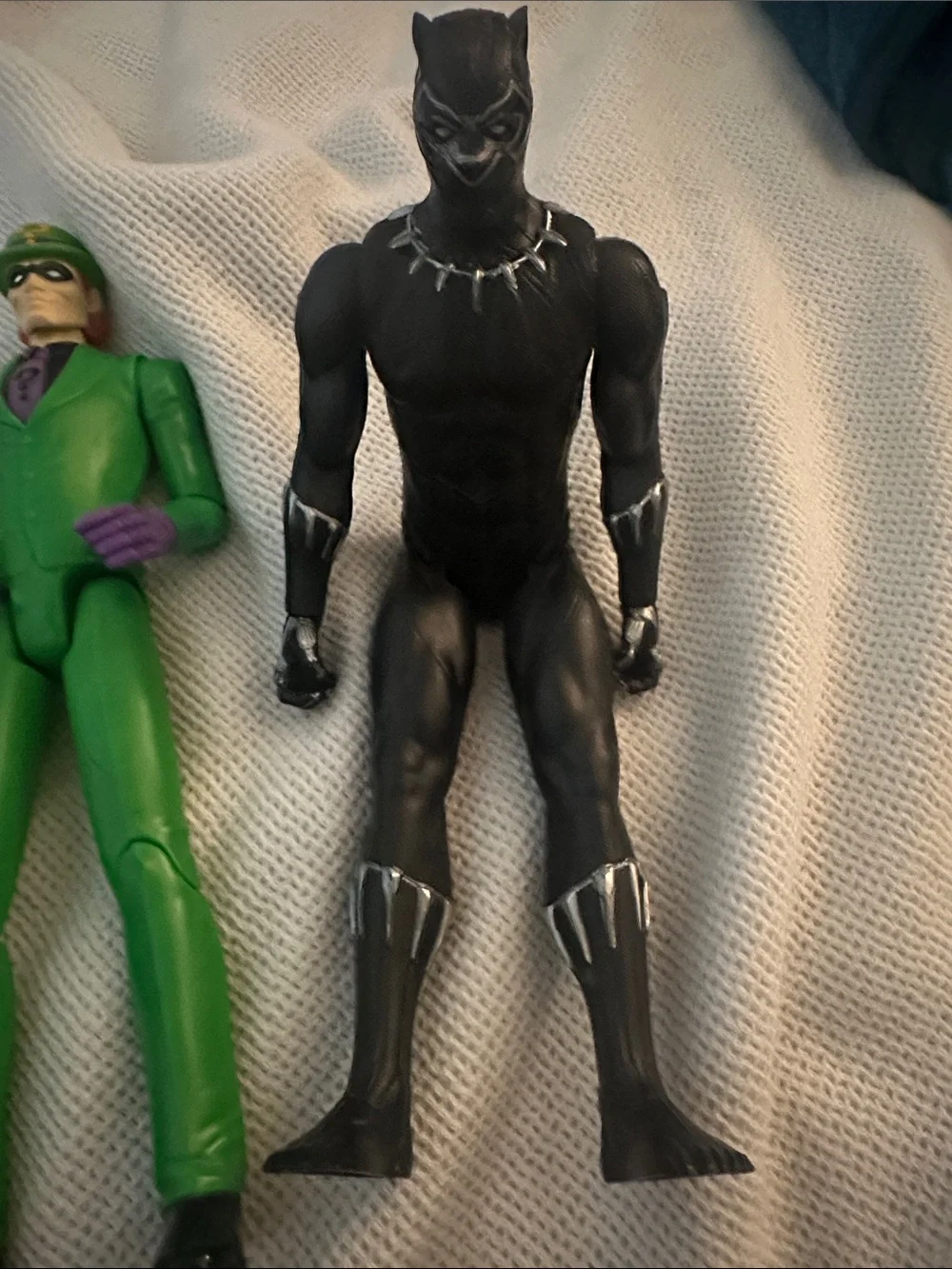 Batman and Villain Action Figure Set - Green, Gray, Black